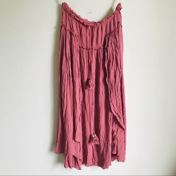 Free People Dresses & Skirts - Free People mauve skirt size medium